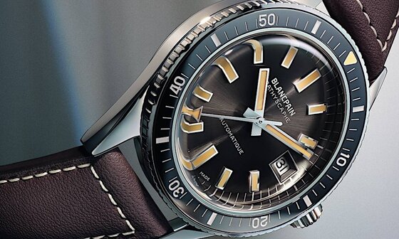 七十载海洋传承：宝珀 Bathyscaphe 限量新作，重温 1968 潜水表美学