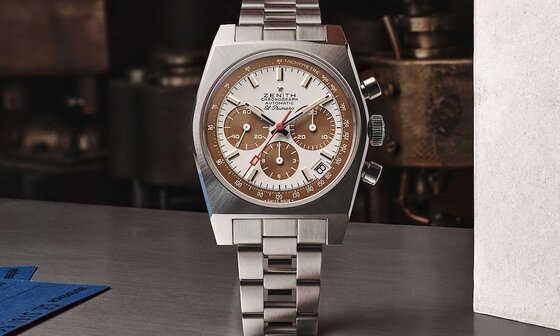 时光染就热带棕，精准复刻半世纪：ZENITH Chronomaster Revival A384 Tropical 复刻版腕表