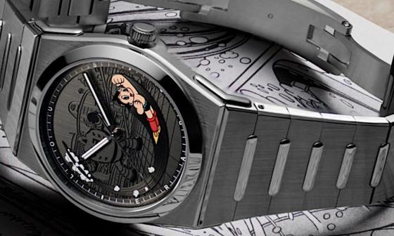 LOUIS ERARD 2340 变身 3D 动画剧场 原子小金刚 "立体浮雕" 面盘将童年回忆戴上手