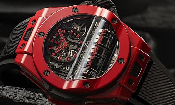 陶瓷专家宇舶罕见红色陶瓷手表