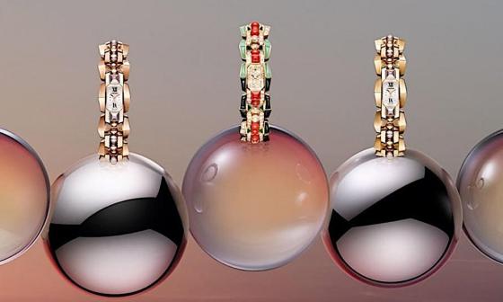 卡地亚全新珠宝表Clash大玩立体几何线条与宝石镶嵌创意