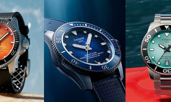腕间山海，色韵涌动：Tissot Seastar 系列焕新登场