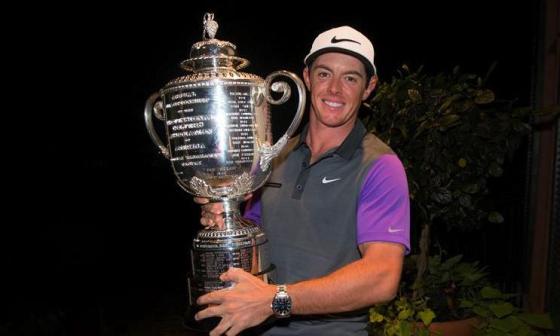 欧米茄 Omega 名人大使罗里·麦克罗伊问鼎第96届PGA锦标赛 