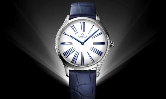 2018年欧米茄推出新版碟飞系列Trésor腕表，包括修长的罗马数字、曲线之钻石铺镶以及表带等元素皆经过重新设计，展露出浓厚现代风格