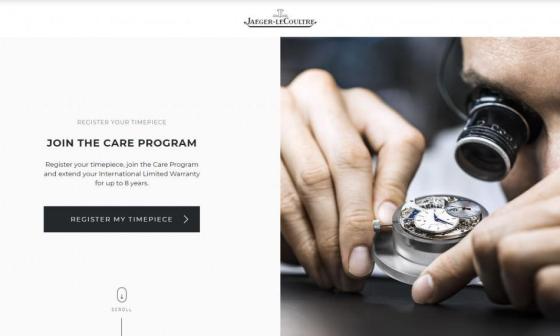 积家新提出的Care Program目的是要提升表主的满意度以及品牌服务内涵，表主需先上网登记使得享有这项新服务