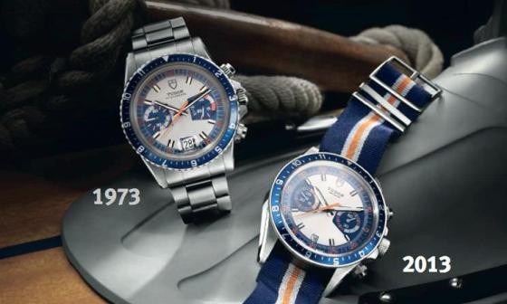 帝陀 Tudor 呈献新款 HERITAGE CHRONO BLUE 腕表