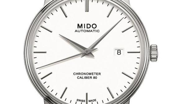 瑞士美度表BARONCELLI贝伦赛丽系列硅游丝长动能腕表 [型号：M027.408.11.011.00]