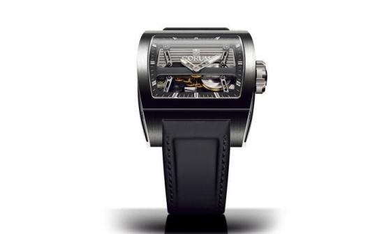 2013巴塞尔——昆仑 (Corum) Ti-Bridge钛桥系列新作 专利机芯橱窗般展示