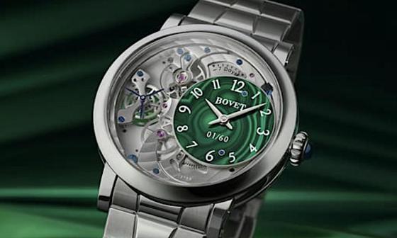 Récital 12 系列再升级 播威首度将天然宝石融入面盘