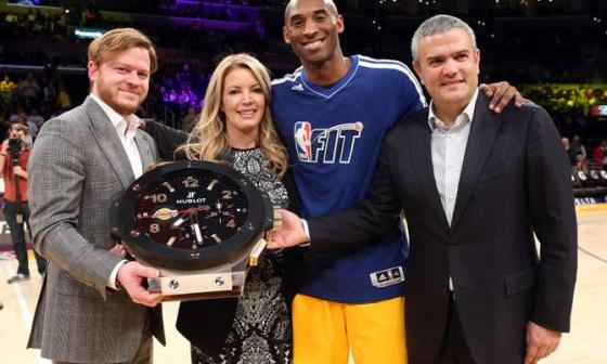 宇舶 Hublot 成为洛杉矶湖人队官方计时器
