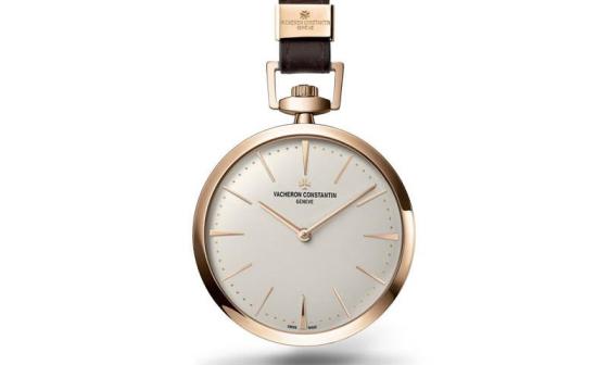 江诗丹顿Vacheron Constantin玫瑰金Patrimony Contemporaine怀表
