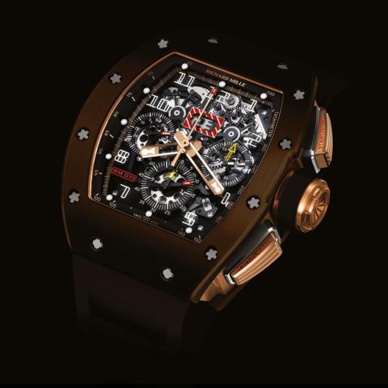 Richard Mille 全新RM 011 BROWN SILICON NITRIDE啡色氮化硅腕表