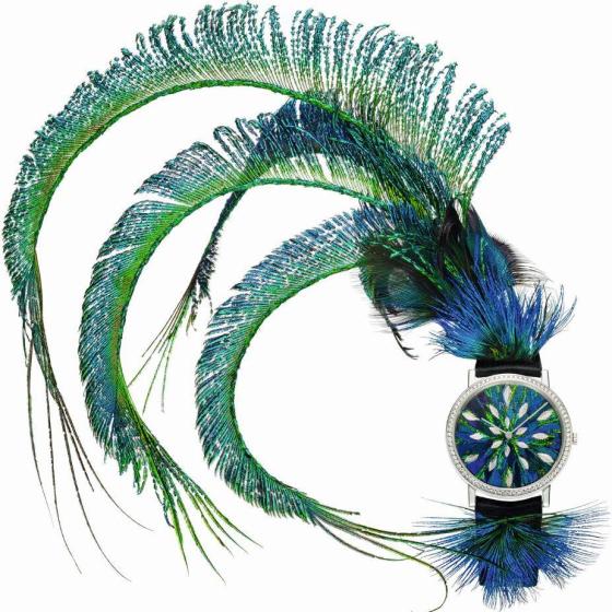 Piaget 伯爵 Altiplano Art & Excellent Feather Marquetry 羽毛细工镶嵌腕表