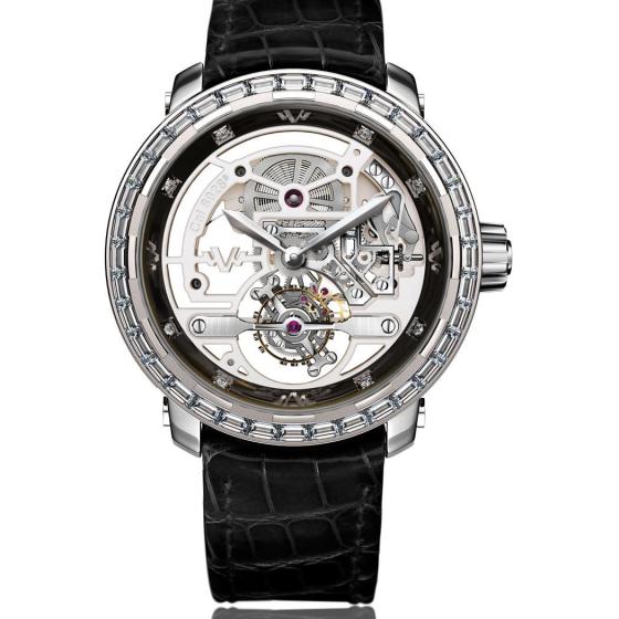 Dewitt 迪威特“Only Watch ”慈善拍卖表款 - TWENTY-8-EIGHT高级珠宝镂空陀飞轮腕表