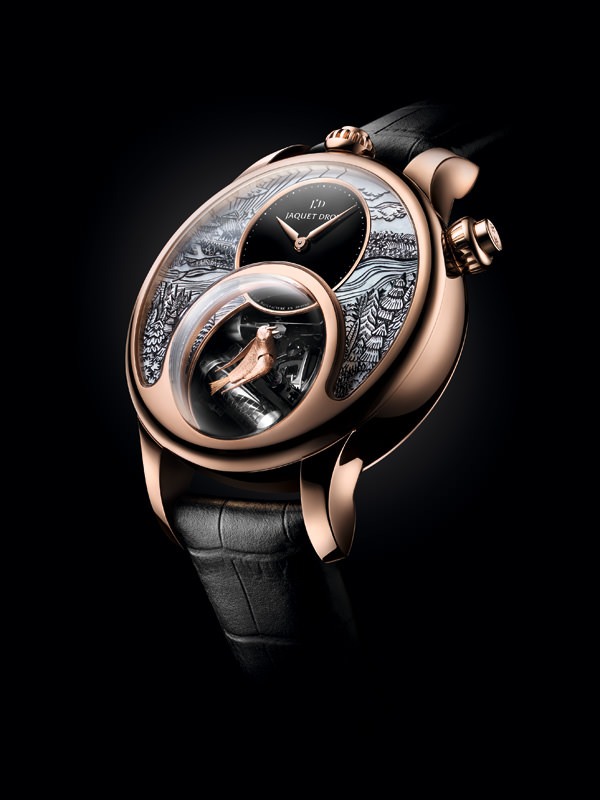 雅克德罗 jaquet droz 全新两款迷人的时光之鸟腕表