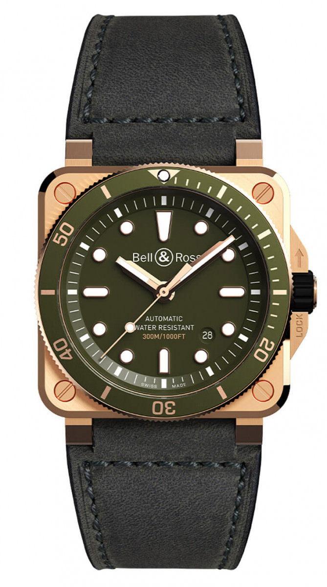BR 03-92 Diver Green Bronze