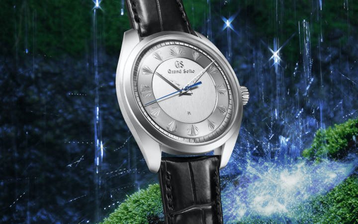 手表搭载了手动上链机芯9S64，象征Elegance Collection再次迈向新里程碑，以及GRAND SEIKO即将展开的全新60年周期的充沛活力