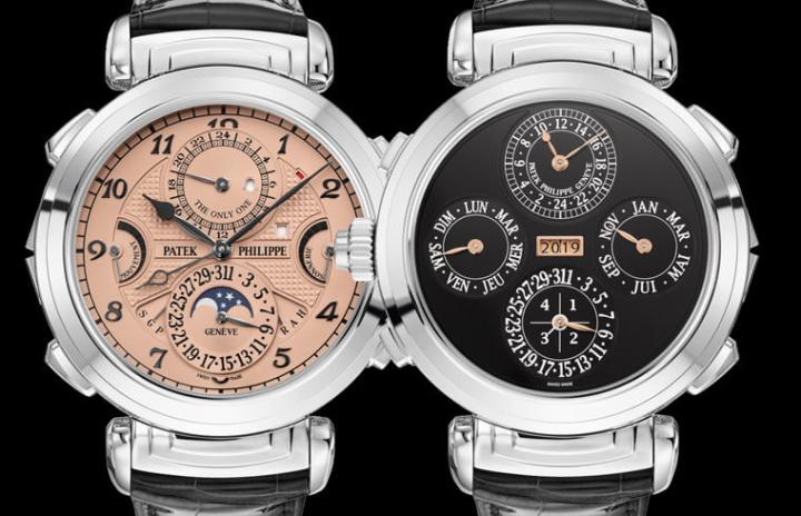 百达翡丽替2019年的Only Watch准备的惊喜是首度推出不锈钢表壳的大复杂功能手表6300A，这次它换上玫瑰金与黑色双色面，只有这么一只加上超高的工艺规格，吸引全球收藏家关注