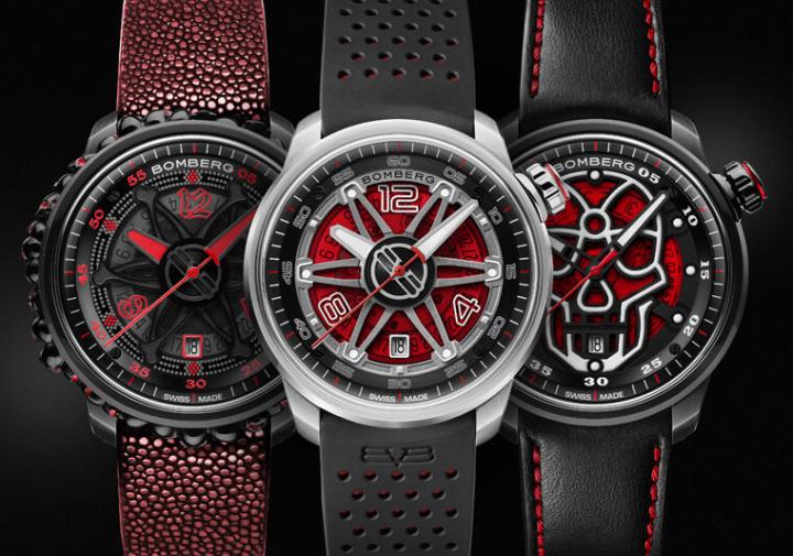 红色代表热情与活力，应用在手表设计细节中看起来洋溢正面力量