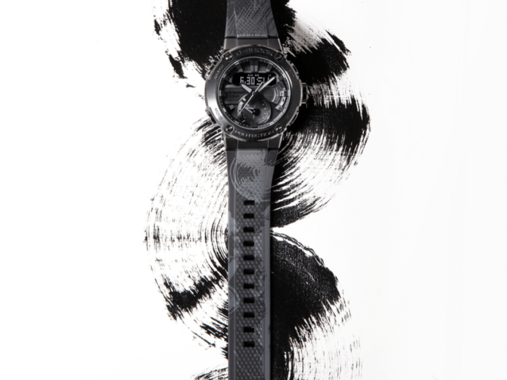 G-STEEL太极系列泼墨笔透过表带传达强悍的真谛